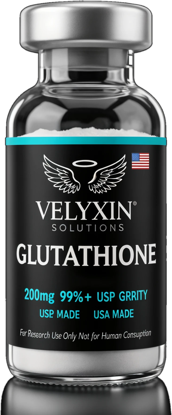 Glutathione research peptide vial — Antioxidant Research