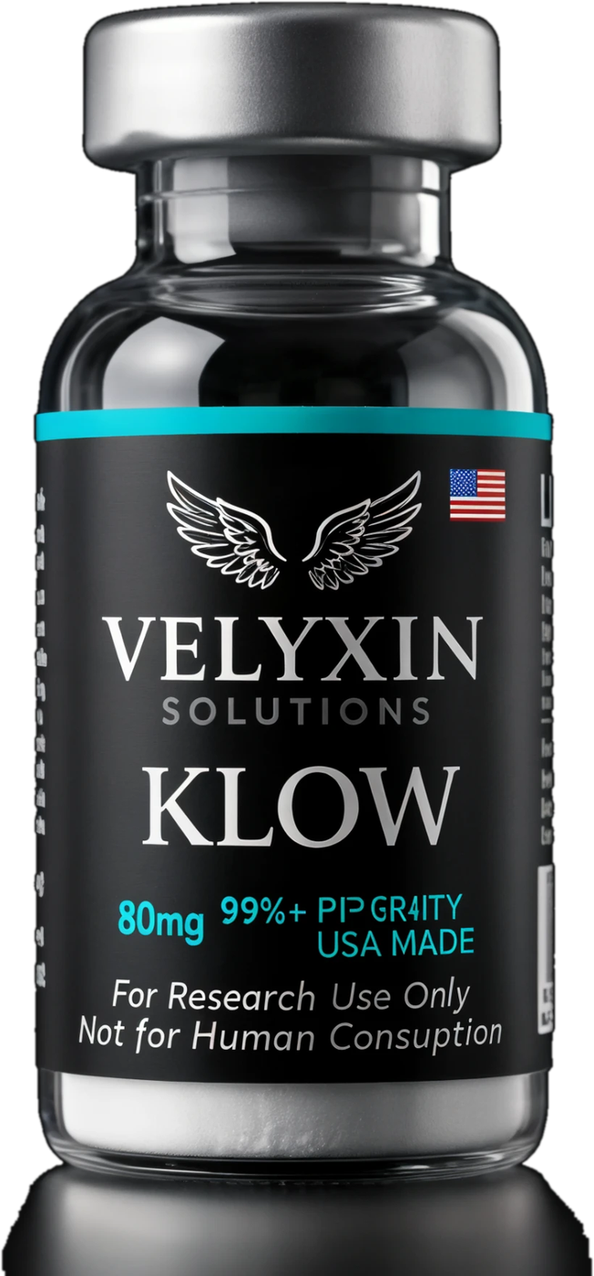 KLOW research peptide vial — Dermal Research